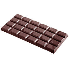 Форма для шоколаду полікарбонатна Шоколадна плитка 108 г Chocolate World (2162 CW)