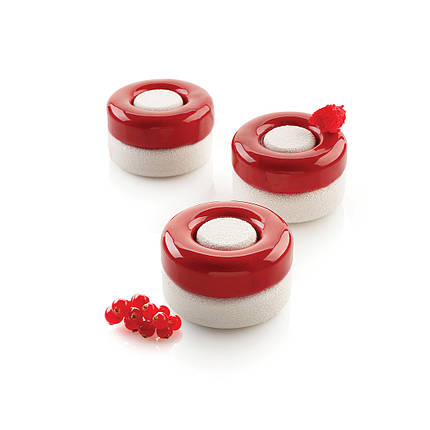 Силіконова форма для десертів мл Silikomart (GAME 115), фото 2