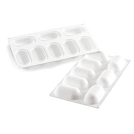 Силіконова форма для десертів  мл Silikomart (Pillow 80), фото 2