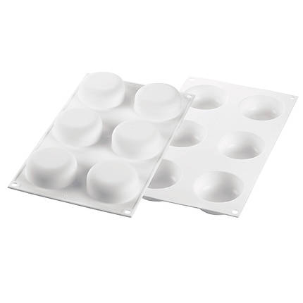 Силіконова форма для десертів  мл Silikomart (UNIVERSO 90), фото 2