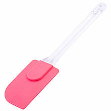 Кондитерська лопатка силіконова рожева 260 мм Silikomart (ACC027/RO)