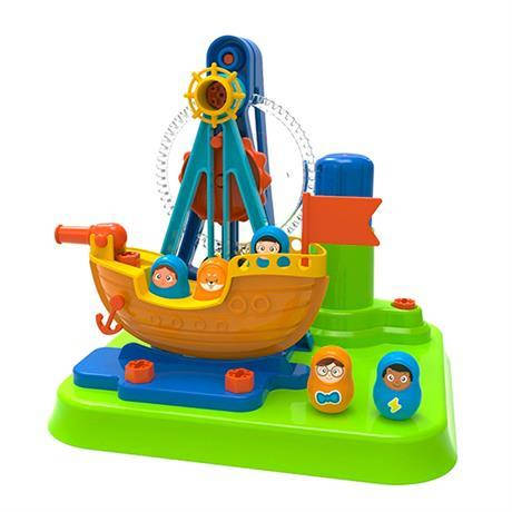 Конструктор Edu-Toys Піратський корабель з інструментами (JS026), фото 1