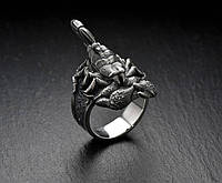 Серебряный перстень Скорпион