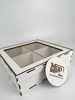 Подарункові коробки з ДВП для цукерок, пряників, печива, солодощів, фото 2