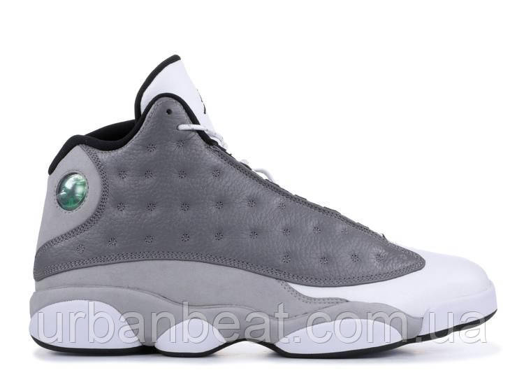 Чоловічі баскетбольні кросівки Jordan 13 Retro White/GREY, фото 1