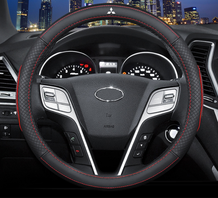 Чохол на кермо Circle Cool для автомобіля Mitsubishi c логотипом