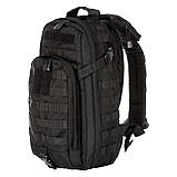 Сумка-рюкзак тактична 5.11 Tactical RUSH MOAB 10 Black єдиний, фото 3