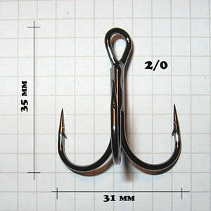 Трійник Origin ST-36 BC №2/0 Супер якість