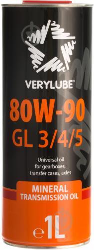 Масло трансмиссионное Verylube 80W-90 GL 3/4/5 80W-90 1л