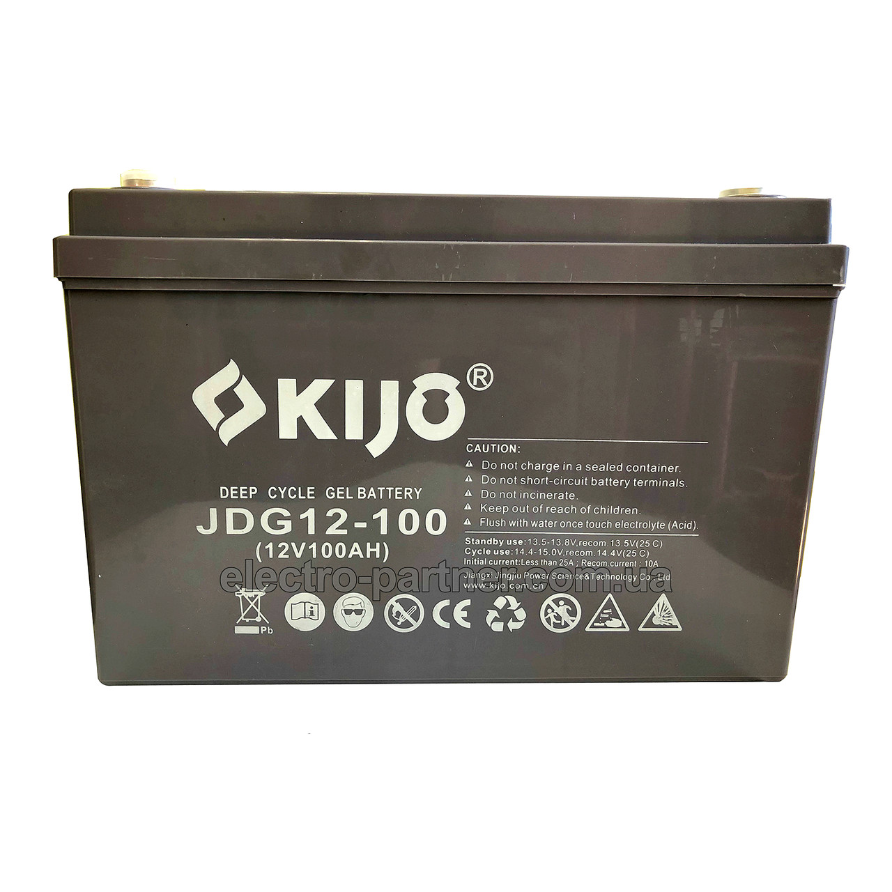 Гелевий Акумулятор Kijo JDG 100 Аг 12 В GEL (герметичний)