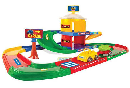 Гараж с трассой 3,4 м Play Tracks Garage Wader 53010, фото 2