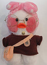 М'яка іграшка каченя LaLafanfan 30 см, фото 4