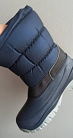 Чоботи дитячі зимові,р.36, сині. Demar