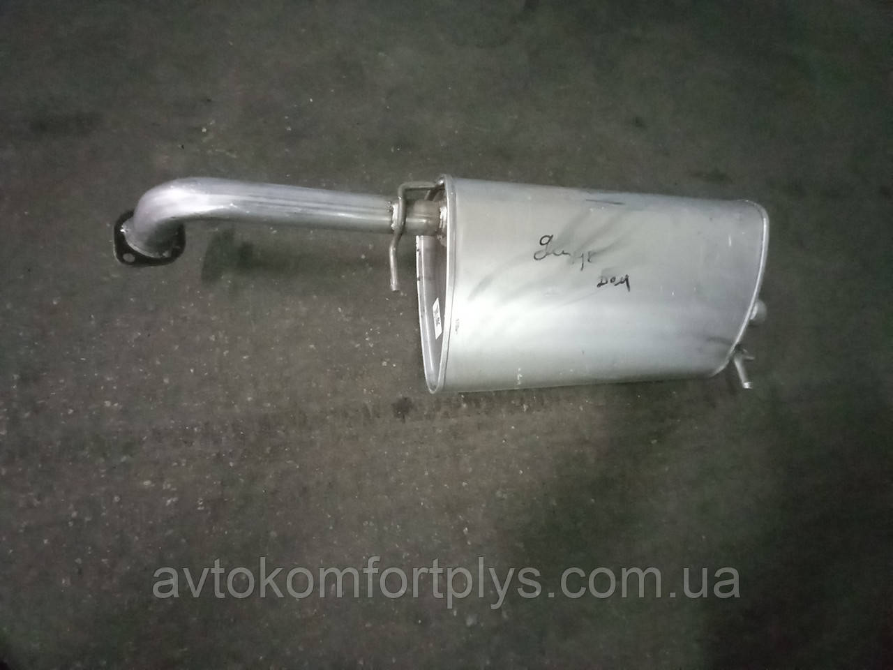 Глушник Chevrolet Lacetti седан / універсал 1.6 / 1.8 Полмостров, фото 1