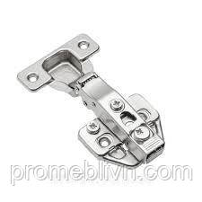 Завіс накладний GTV PRESTIGE 3D самодотягуючий гідравлічний з регулюванням монтажної планки