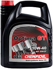 Масло ДВС 10W-40 Chempioil Optima GT SN/CF, ACEA A3/B4, 5л, п/сінт.