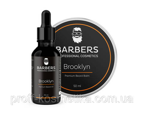 Набір для догляду за бородою Barbers Brooklyn 80 мл