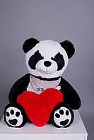 Мишка плюшевый Панда с сердцем 90 см (YK0142)
