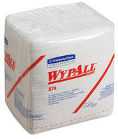 Нетканый материал в салфетках Kimberly-Clark WypAll X70 белого цвета 76 листов 8387