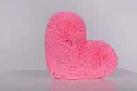 Мягкая игрушка подушка "Сердце" 30 см Розовая (YK0079)