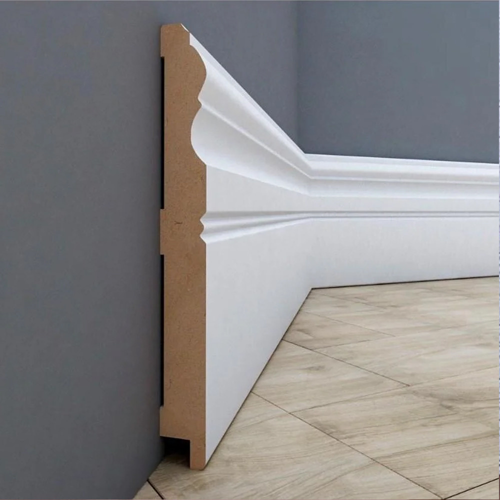 Плінтус МДФ ПП16145 розміри 2800x144x16мм, фото 1