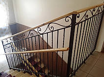 Кованые перила для лестниц 2