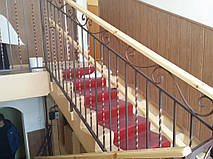 Кованые перила для лестниц 4