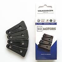 VAG Volkswagen Polo IV 2001-2009 р. 4E4 837 763 Комплект 4 шт. Упорів, Демпферів замка дверей авто