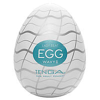 Мастурбатор яйце Tenga Egg Wavy II (Волонистий) Feromon