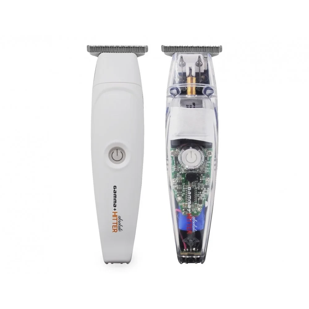 Набір запасних корпусів Gamma Piu Hitter Trimmer Matt White & Clear Top Cover