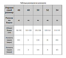 ОПТ Купальник на кісточках знімний поролон 55333 Z.Five 42-50 сливовий на 46 48 50 52 54 укр розмір, фото 5