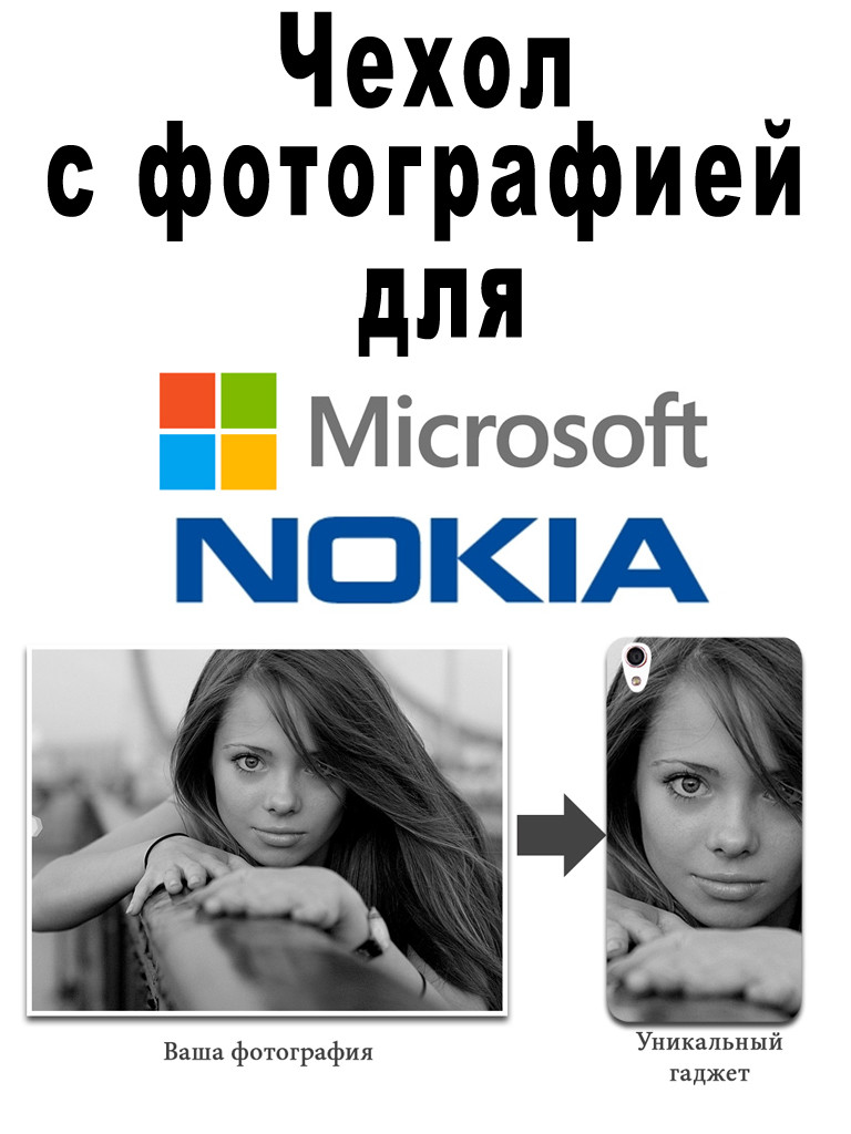 Чохол з фото для Nokia XL