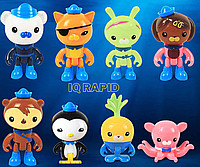 Фигурки-игрушки Октонавты (OCTONAUTS). Набор Большая команда Октонавтов (Octonauts) 8 героев