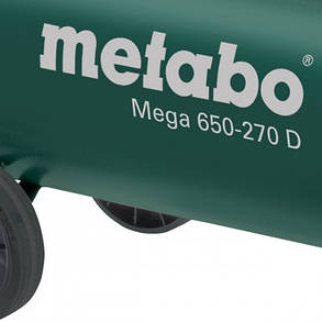 Компресор METABO MEGA 650-270 D, фото 4