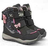 Дитячі зимові термо черевики B&G  ZTE22-1/2312. Зимове взуття BG Termo