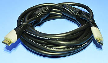 Шнур шт.HDMI - шт.HDMI 1.4v Cabletech standard 5.0м з фільтрами KPO3957-5.0