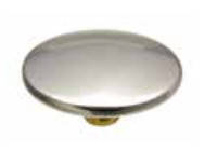 DURABLE DOT верхня частина кнопки, арт. 81403561561, нікельована латунь 15X6,1