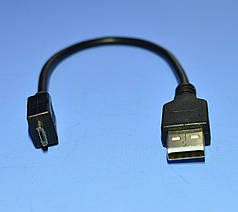 Шнур шт.міcro USB-5pin - шт.USB-A Cabletech standart 0.2м KPO3962-0.2