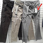 Джинси чоловічі ITENO (Tophero) р.33 світло-сірі літні тонкі прямі з накладними кишенями з боків, фото 7