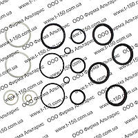 Ремкомплект гидроцилиндра поворота Т-150К ЦС-80, шток 40, старого образца на кольцах с грязесьемниками