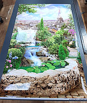 Вінілова наклейка на стіл Ейфелева вежа, 60 х 100 см, фото 2