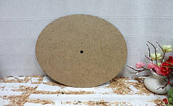 Основа для годин Овал, 20х30см