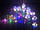 Гірлянда штора Куля 150 led (3.0х1.5м) 10 кульок на мідному дроті (Мульти світ), фото 6
