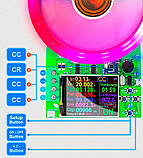 USB навантаження електронне 150Вт 200В 20А Bluetooth тестер, Atorch DL24, фото 4