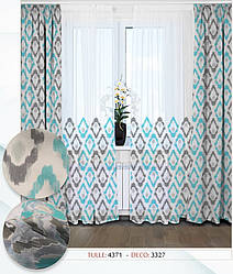 Штори Garden Innova 4371, 3327