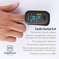 Портативний пульсоксиметр Medica+ Cardio Control 5.0 (Японія), фото 5