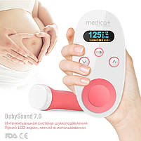 ФЕТАЛЬНИЙ ДОПЛЕР MEDICA+ BABYSOUND 7.0 (ЯПОНІЯ), фото 6