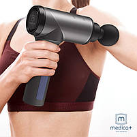 Ручной массажер Medica+ Перкуссионный MassHand Pro 5.0 (Япония), фото 6