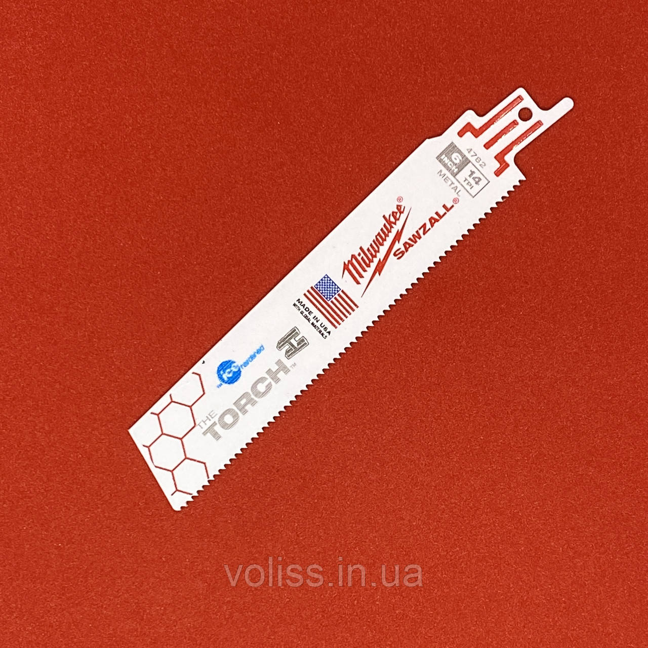 Полотно для металу для шабельної пили TORCH IceH MILWAUKEE, 150 мм 1,8 мм