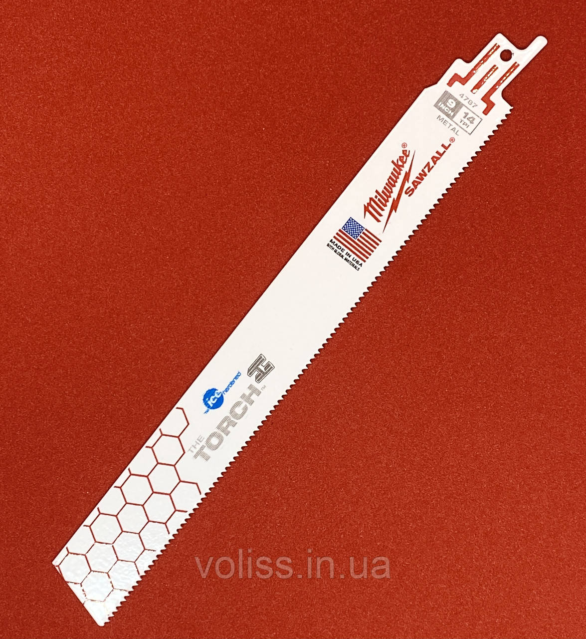 Полотно для металу для шабельної пили Milwaukee THE TORCH Ice Edge 230x1,8 мм